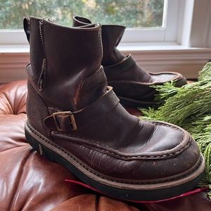 Boys youth Georgia Boots - great shape!